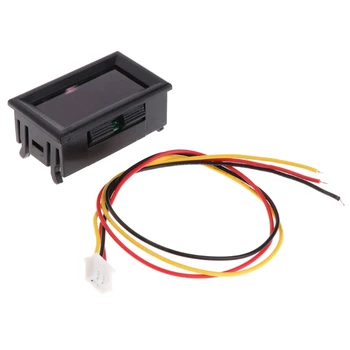 2 in 1 LED Matuoklis Tachometras Skaitmeninis RPM Voltmeter Auto Variklio sukimosi Greičio 40m ADC 8V-17V priimti 0.36 skaitmeninės vamzdis