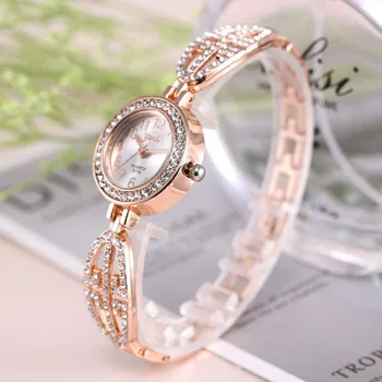 2021 Prekės Prabanga Apyrankę Žiūrėti Moterų Laikrodžiai Rose Gold moteriški Laikrodžiai, Deimantai Ponios Žiūrėti Laikrodis Relogio Feminino Reloj Mujer