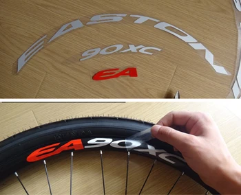 26er 27.5 er MTB 29er ratlankio varantys lipdukas dviračių lipdukai ciklas, atspindintis kalnų dviračių ratų decal EASTON EA90XC