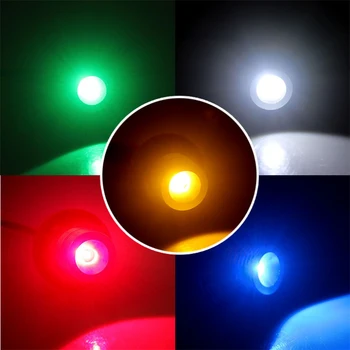 2vnt Klaidų LED Angel Eyes Marker Lemputės Lempučių BMW E39 E53 E60 E61 E63 E64 E65 E66 E87 525i 530i xi 545i M5 automobilio žibintai