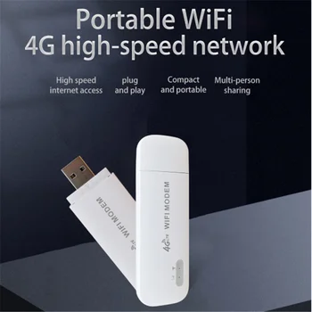 3G/4G LTE USB Modemas Atrakinta Wifi Router Automobilio Tinklo Stick Mobiliojo FDD/TDD Dongle TTL Fiksuotojo Passby Neribotas viešosios interneto prieigos taško Duomenų Mdified