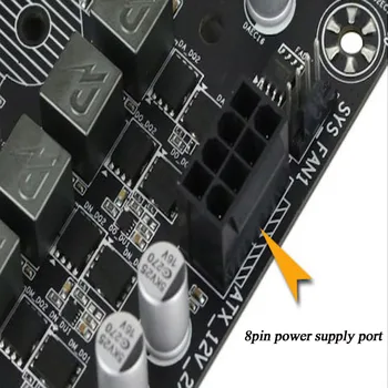 4 Pin ATX 8 Pin EPS Maitinimo Kabelio Adapteris ATX 4 Pin Male su 8 Pin Moterų EPS Maitinimo Kabelis Laido Adapteris CPU Maitinimas