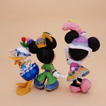 5vnt Disney animacinių filmų Mickey Mouse Klubą Minnie Mouse Veiksmų Skaičius, Modelis Anime Kolekcija Statulėlės, Žaislai, Dovanos vaikams