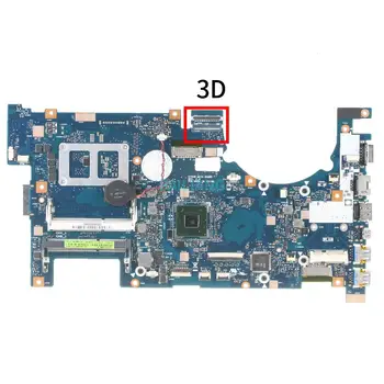 69N0MBM17 Už ASUS G75VW REV:2.4 SLJ8C 3D Mainboard Nešiojamas plokštė DDR3 išbandyti OK