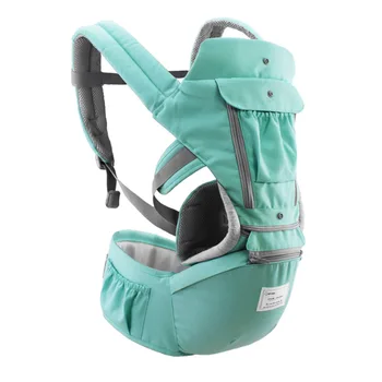 AIEBAO Kūdikių Hipseat Kengūra Kuprinė Mochila Kvėpuojantis Ergonomiškas Baby Carrier Klubo Sėdynės Baby Sling Wrap Diržas