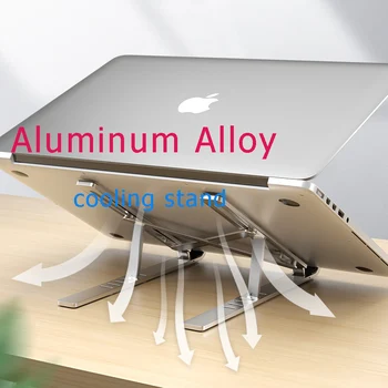 Aliuminio Lankstymo Nešiojamas Stovas Reguliuojamas Sąsiuvinis Paramos Stovėti 