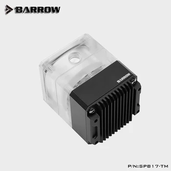 Barrow ITX PC Atveju, jei Vandens Aušinimo Statyti Siurblys Suveikia Combo Mini Rezervuaro Prisijungti 17W PWM RGB Siurblys,Juoda,Sidabras,SPB17-TM