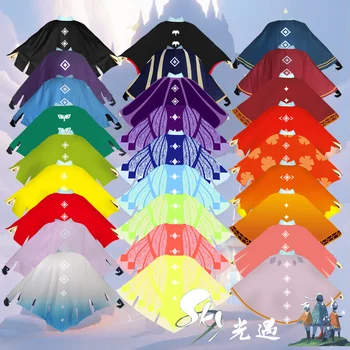 Dangaus vaikai šviesos cosplay apranga 27 spalvos apsiaustu žaidimas apsiaustu anime mielas helovinas kostiumas vaikams Palikuonys Šviesos