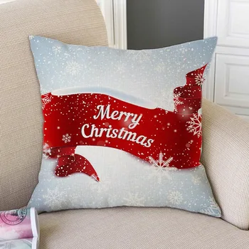 Dekoratyvinis Sniego, Kalėdų Santa Mėnulio Šviesos Pilis Sofa Mesti Pagalvę Padengti Spalvinga Kalėdų Kamuolys Violetinė Juoda Pagalvėlių Apvalkalus