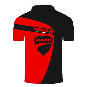 DUCATI-2020 nauja, vyriški T-shirt 3D T-shirt vasaros atsitiktinis mados apvalios kaklo marškinėliai vyrams hip-hop streetwear viršūnes vyrų drabužiai.