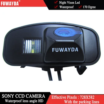 FUWAYDA Automobilį Atbuline Galinio vaizdo Atsargine Aukštos raiškos Color SONY CCD vaizdo KAMEROS Honda CRV CR-V 