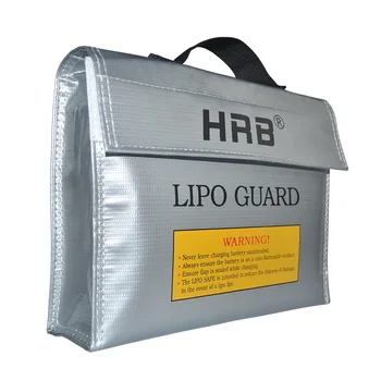 HRB 240x65x180mm atspari Ugniai RC LiPo Baterijos Nešiojamų Sprogimų Saugos Pagalvių Saugiai saugoti Mokestis
