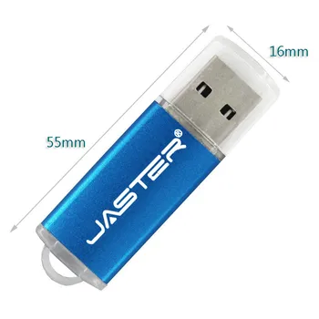 JASTER Metalo Nekilnojamojo USB 2.0 Flash Drive 4GB 8GB 16GB 32GB 64GB 128 GB 