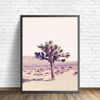 Joshua Tree Kaktusas Fotografijos Meno Drobė Plakatas, Tapyba, Arizona, Pietų Vakarų Dykumos Sienos Nuotrauka Spausdinti Namo Kambaryje Apdaila