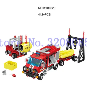 KAZI Miesto Gaisrinės Gelbėjimo priemonės Kopėčios Sunkvežimių Statybinių Blokų, Plytų Suderinamos įrangos pardavimas, kanceliarinės prekės, Žaislai