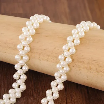 Kyunovia Kristalų Nuotakos Varčios Cirkonio Perlų Vestuvių Diržas Satino Nuotakos Diržo Ir Varčios Vestuvių Dekoravimas BY39