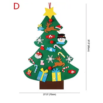 Kūrybos PASIDARYK pats Jaučiau, Kalėdų Eglutė Naujųjų Metų Dovanos Vaikams Žaislų, Dirbtinių Medžių Sienos Kabantys Papuošalai Kalėdų Dekoracija Namuose