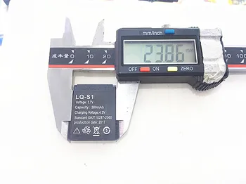 Litro energijos baterijos 10vnt 380mAh li Polimero Li-ion Baterija DZ09 A1 W8 smart watch baterija mobiliojo telefono 502431