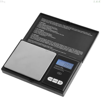 Mini Skaitmeninės Skalės, 300g/0.01 g LCD Elektroninių Aukso Papuošalai Kišenėje G Svorio Naujasis M03 dropship