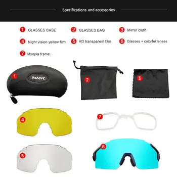 Naujas Prekės ženklas Dviračių Taurės Vyrų, Moterų akiniai MTB Dviračiu kelių Dviračių Sporto Akiniai Photochromic Dviračių UV400 Akiniai nuo saulės