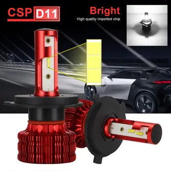 Nauji 2vnt Led Žibintų Lemputės LED Automobilių Šviesos Su ODM SPT Žetonų 6500k Auto Automobilis Rūko Žibintai Priešrūkinis Žibintas Hi Low Led 9005/9005/H1/H7/H4