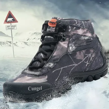 Nauji Karšto Stiliaus Vyrų Vaikščiojimo Batai Žiemos Lauko Pėsčiųjų Žygiai BootsMountain Sportas Batai Laipiojimo Sportbačiai medžioklės batai