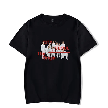 Nct 127 Kpop Trumpas Rankovės marškinėliai Moterims/Vyrams Mados Vasaros Tshirts 2019 Naują Atvykimo Karšto Pardavimo Atsitiktinis, Madinga Drabužių Streetwear