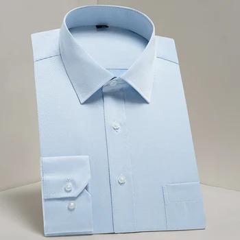 Negabaritinių marškinėliai S~8xl Vyrų Ruoželiniu Suknelė Marškiniai ilgomis Rankovėmis reguliariai fit 