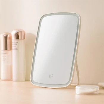 Originalus xiaomi Mijia Protingas nešiojamų makiažo veidrodėliai stalinį led šviesos nešiojamas sulankstomas šviesos veidrodis bendrabutyje desktop