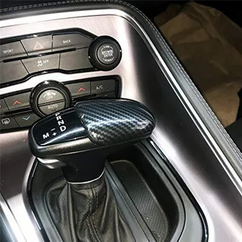 Patvarus Automobilis Pavarų Perjungimo Galvos Dangtelio Pakeitimo Rankenėlę Galvos Apdaila Padengti Dodge Challenger / Mokestis-2020 M. Automobilio Stiliaus