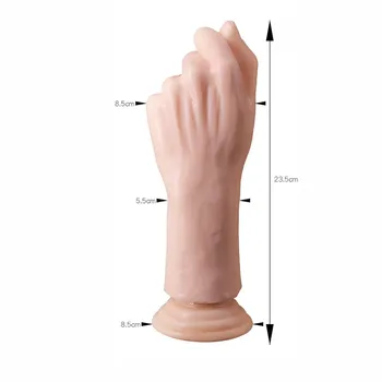 Sekso Produktai Hand Vibratorių Didelis Analinis Kaištis Analinis stimuliavimas Didžiulis Dildo Rankos Kumštį Masturbacija Įrankis Flirtuoti Sekso Žaislai Moteris