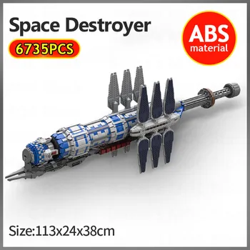 SS Babylon 5-UCS Masto Tarpžvaigždinės Destroyer Modelio Blokai Star Space Serijos Karai Šarvuotis Plytų Vaikai 
