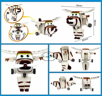 Super Sparnus Mini Lėktuvo Robotas Mira Paulius Bello žaislai Veiksmų Skaičiai Super Sparno Transformacijos Animacija Vaikams Dovanų