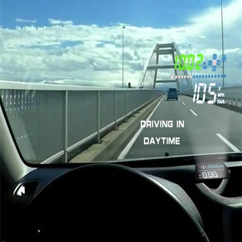Tinka Visų Automobilių Greitis Projektorius ant priekinio Stiklo A3 OBD2 Head Up Display Auto HUD Skaitmeninis Automobilių Spidometro Auto Priedai