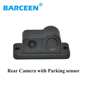 Universalus automobilių galinio vaizdo kamera su parkavimo daviklis, skirtas automobilių saugos stovėjimo pareikšti Radaro jutiklis sistemos 170 platus objektyvo matymo kampas