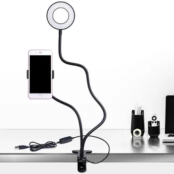 USB Žiedas Šviesos Studija Selfie LED 