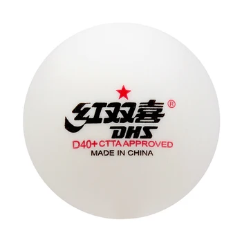 VSD stalo teniso kamuoliukai nauja medžiaga 1 star d40+ kamuoliai, stalo teniso ABS 1-žvaigždučių 40+ plastiko ping pong kamuolius poli