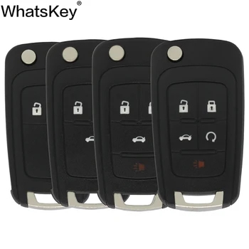 WhatsKey 10vnt/Daug 2/3/4/5 Mygtukai Flip Folding Automobilio Raktas Shell 