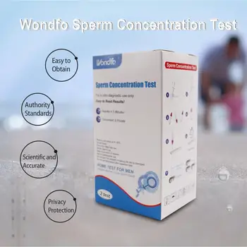 Wondfo Nauja 2 Testai-Vienas Žingsnis Spermatozoidų Koncentracija Greičiausias Bandymas Per 99% Tikslumas