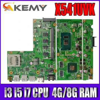 X541UVK plokštę Už ASUS X541UVK X541UJ X541UV X541U F541U R541U nešiojamas plokštė i3 i5 i7 CPU 4G/8G-RAM GT920M/GT940M 2G