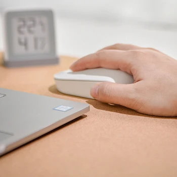 Xiaomi Didelis Pelės Mygtukai Ąžuolo Medienos tekstūros Vandeniui Medžiaga Kompiuterio, Nešiojamojo kompiuterio Stalas Bloknotas Office Žaidimų Anti-slip Mouse-pad