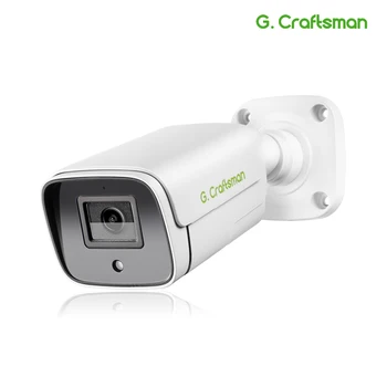 XMeye Lauko IP Kamera W 3MP POE Veido Garso Vandeniui Infraraudonųjų spindulių Onvif CCTV Kameros Vaizdo Stebėjimo Saugumo Juoda G. Meistras