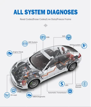 XTOOL Naujausias X100 PAD PLUS OBDII Automobilių Diagnostikos Įrankis X100 Raktas Programuotojas Su 12 Rūšių Specialių Funkcijų, Atnaujinimas Internete