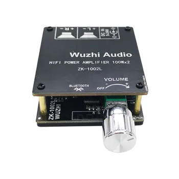 ZK-1002L MINI Bluetooth 5.0 DC 5-24V Belaidžio o Skaitmeninis Stiprintuvas Stereo Valdybos 100Wx2 Bluetooth Amp Stiprintuvas