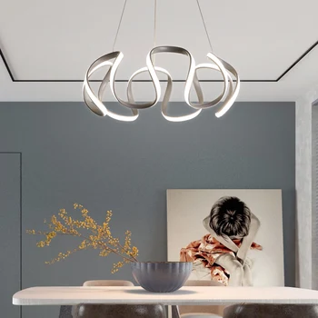 šiuolaikinės kabinti lubų lempos deco chambre stiklo miegamasis restoranas LED sieniniai šviestuvai šviestuvas suspendu kabo lempa