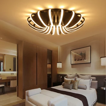 šiuolaikinės lubų šviesos led šviestuvas plafonnier rungtynių šviesos svetainės, miegamojo deckenleuchten akrilo lubų lempa apšvietimas