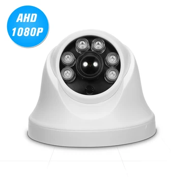1080P HAINAUT Dome VAIZDO Kamera 2.0 MP 1,8 mm Objektyvas 160 Laipsnių Plataus Peržiūrėti Kampo 6pcs Masyvo IR Lempos Naktinio Matymo Patalpų Home Security
