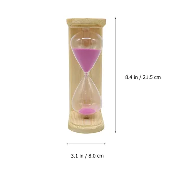 1Pc Smėlio Laikrodis, Pirtis Kambarys Laikmatis Namo smėlio laikrodis Minučių Stiklas Laikmatis