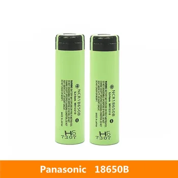 2 vnt.), 3,7 V 18650 3400mah Originalą Panasonic NCR18650B 3,6 V baterija Žaislų Fakelas Žibintuvėlis ect