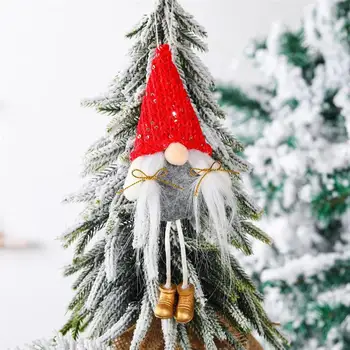 2vnt Beveidis Vyras Kalėdų Lėlės Papuošalas Kabo Lėlės Pakabukas Dekoravimo Kalėdų Eglutė Lašas Ornamentu